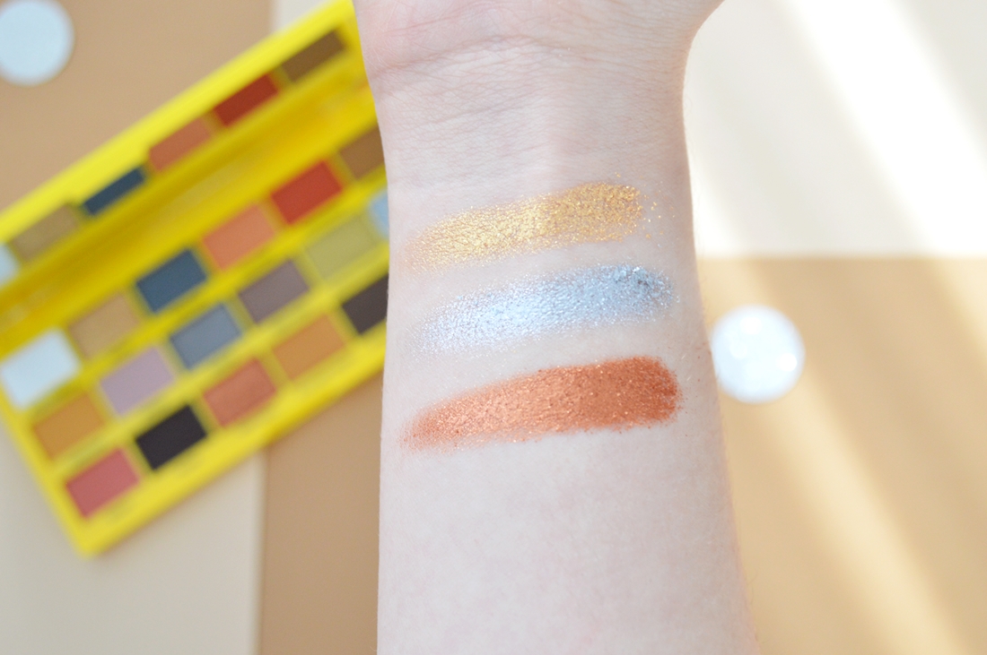 Tasty Palette Pizza swatche Revolution puderek.com.pl